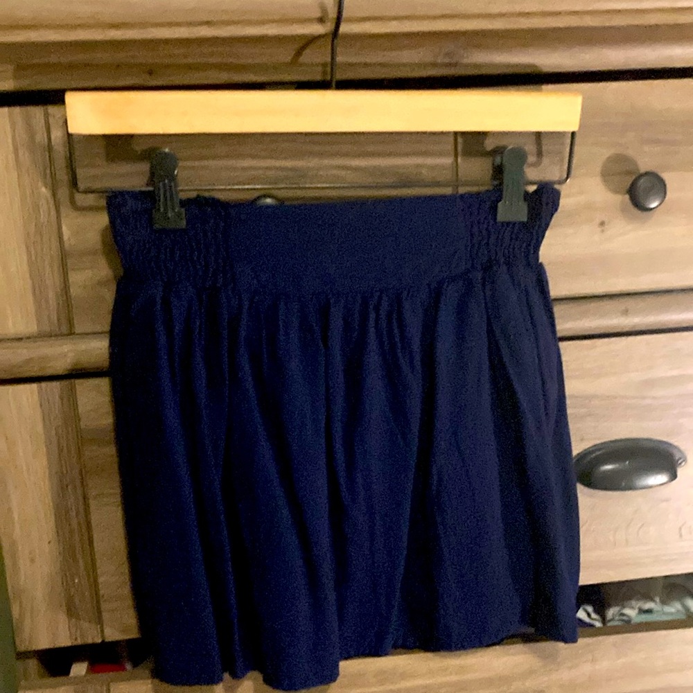 Forever 21 navy blue mini skirt